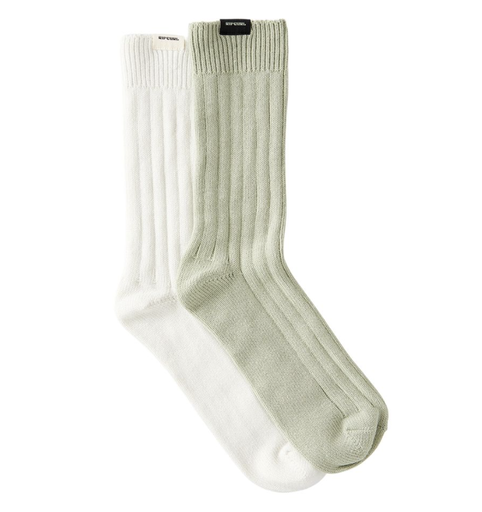 Calcetines Rip Curl 2 Pack Crew Socks Sage