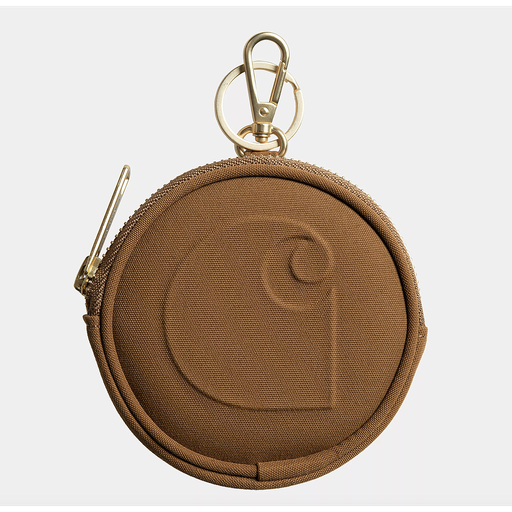 [I033780_Hamilton_Brown] Cartera Carhartt WIP Clarton Zip - Hamilton Brown