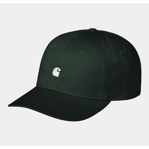 Gorra Carhartt WIP Madison Logo - Conifer/White