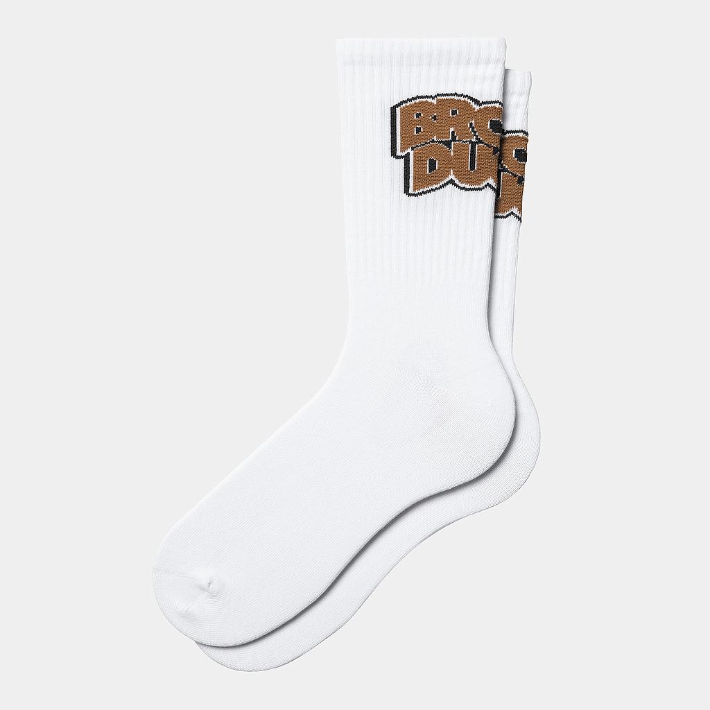 Calcetines Carhartt WIP Brown Ducks - White