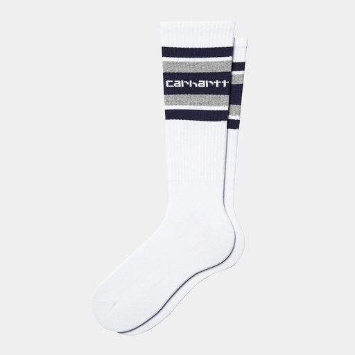 [I033877_White_/_Aura_/_Grey_Heather] Calcetines Carhartt WIP Connors - White/Aura/Grey Heather