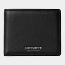Cartera Carhartt WIP Vegas Billfold - Black/Silver