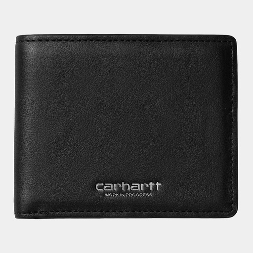 [I033108_Black_/_Silver] Cartera Carhartt WIP Vegas Billfold - Black/Silver