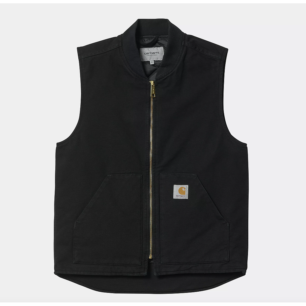 Chaleco Carhartt WIP Classic Vest - Black (Rigid)