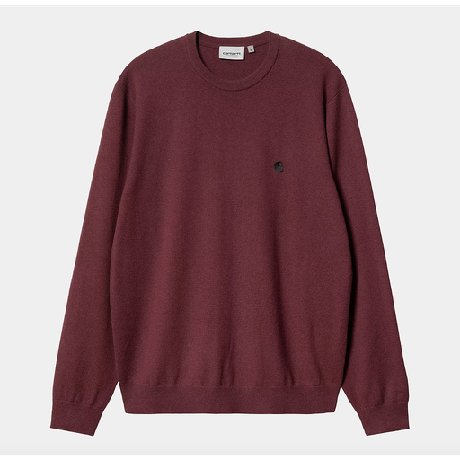 [I030841_Malbec_/_Black] Jersey Carhartt WIP Madison - Malbec/Black