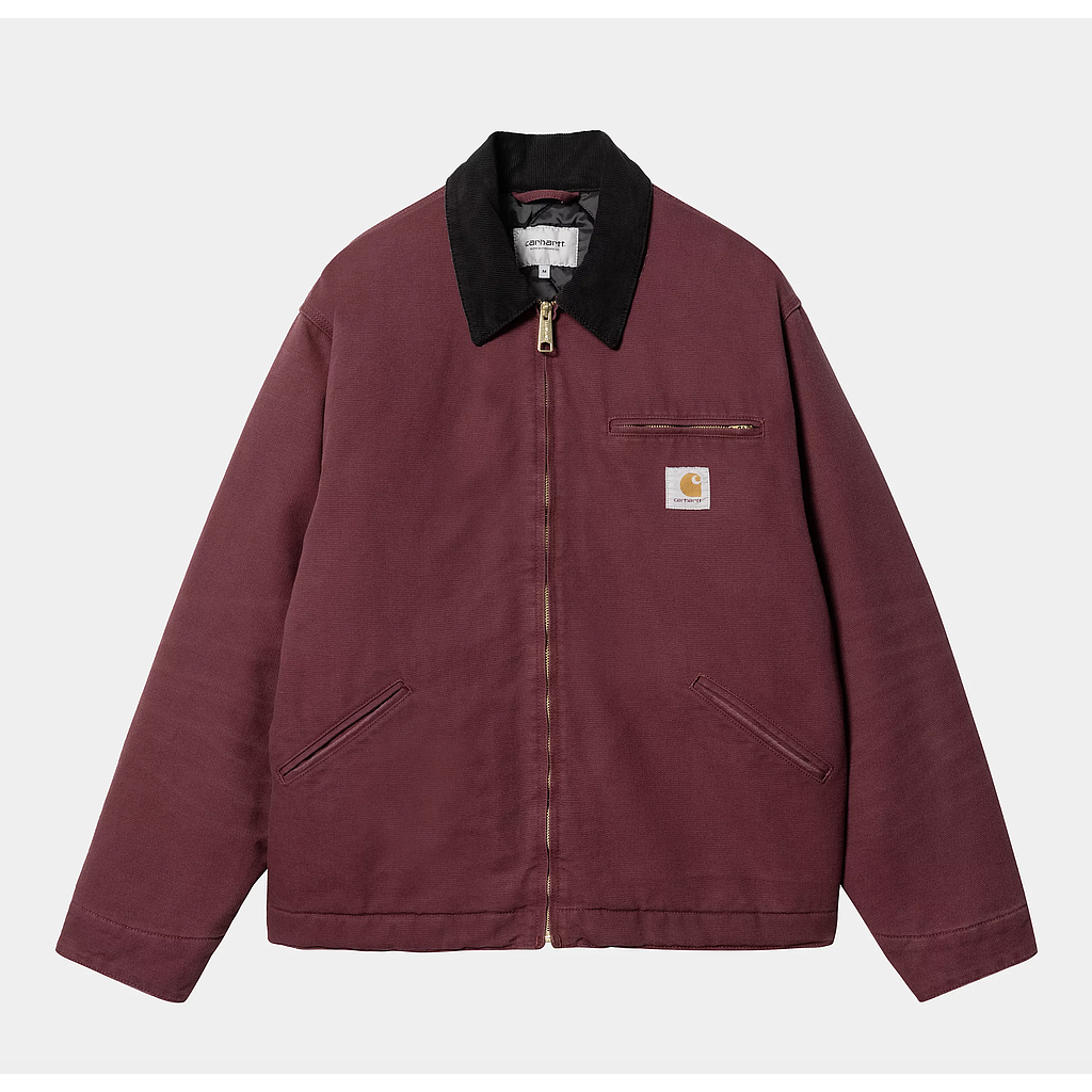 Chaqueta Carhartt WIP OG Detroit - Malbec/Black (Aged Canvas)