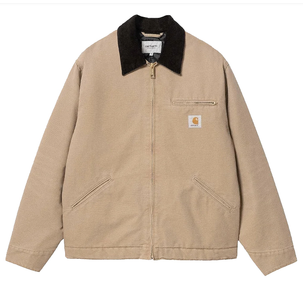Chaqueta Carhartt WIP OG Detroit - Peanut/Black (Aged Canvas)