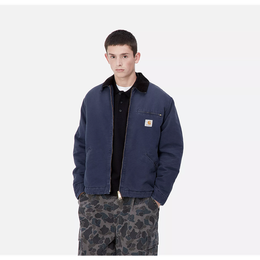 [I027358_Air_Force_Blue_/_Black_/aged_canvas] Chaqueta Carhartt WIP OG Detroit - Air Force Blue/Black (Aged Canvas)