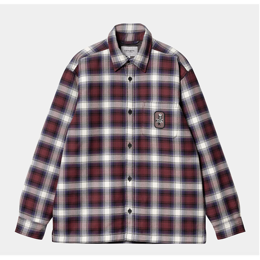 [I033778_Monahan_Check,_Malbec] Chaqueta Carhartt WIP Monahan - Monahan Check/Malbec