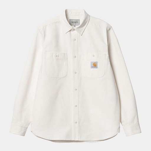 [I032830_Wax_/rigid] Camisa Carhartt WIP L/S Clink - Wax (Rigid)