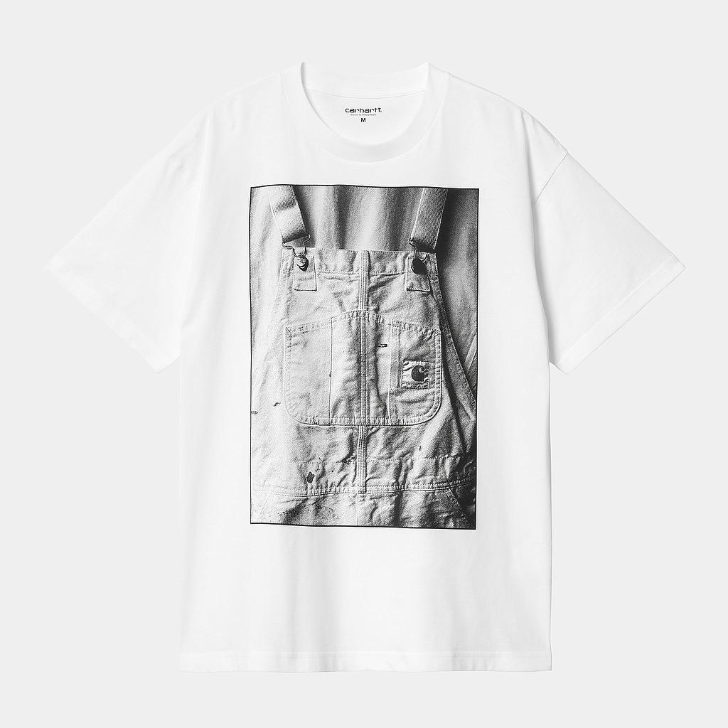 Camiseta Carhartt WIP BIB Overall - White