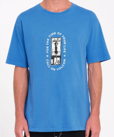 Camiseta Volcom Time Of Your Life - Patriot Blue