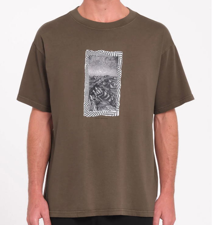 Camiseta Volcom Iguchi Valley - Dark Earth