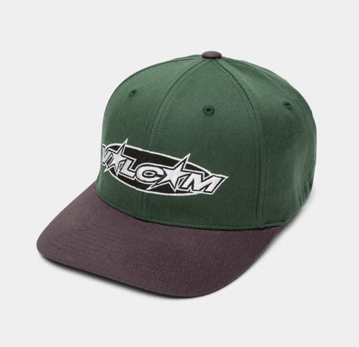 Gorra Volcom Hot Tune Flexfit - Dark Forest