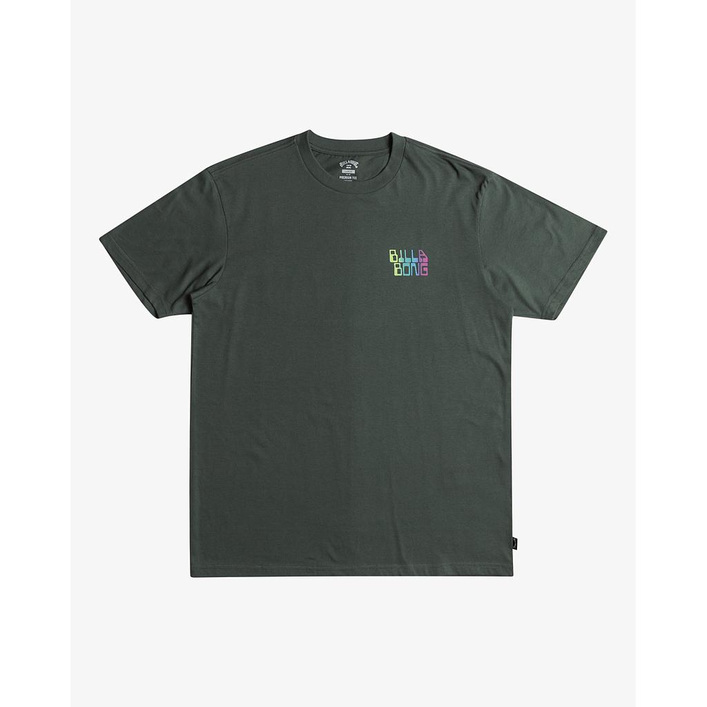 Caamiseta Billabong Digital Connection - Slate Green (KRN0)