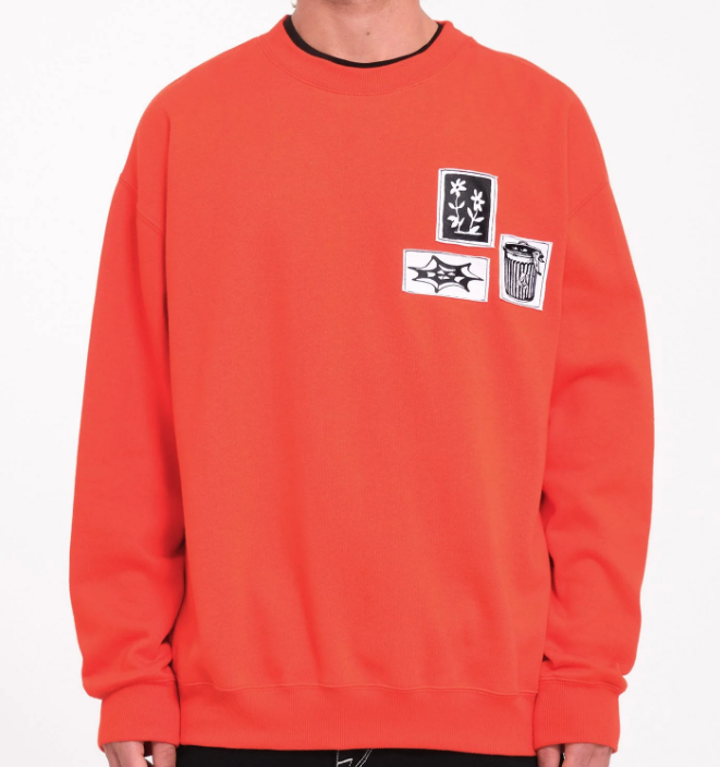Sudadera Volcom Keutchi - Bright Red