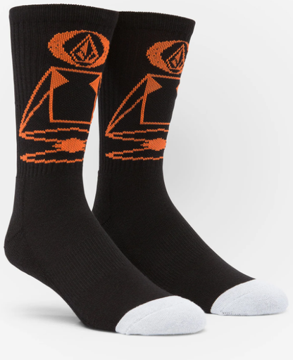 Calcetines Volcom Skate Vitals Remy S - Black