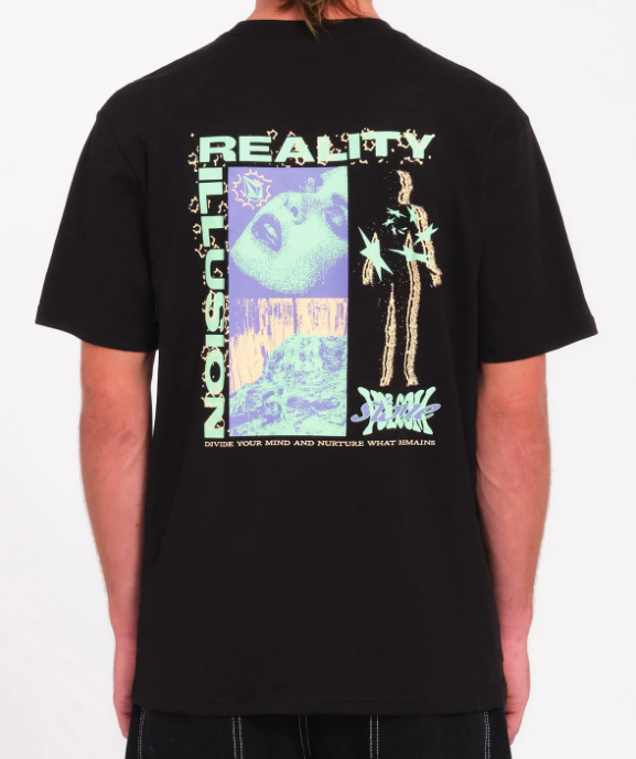 Camiseta Volcom Realusion - Black