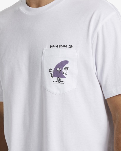 Camiseta Billabong Funghi - White (WHT)