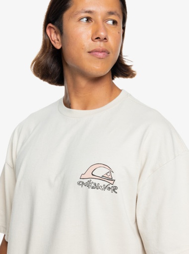 Camiseta Quiksilver Grinderz - Birch (WDW0)