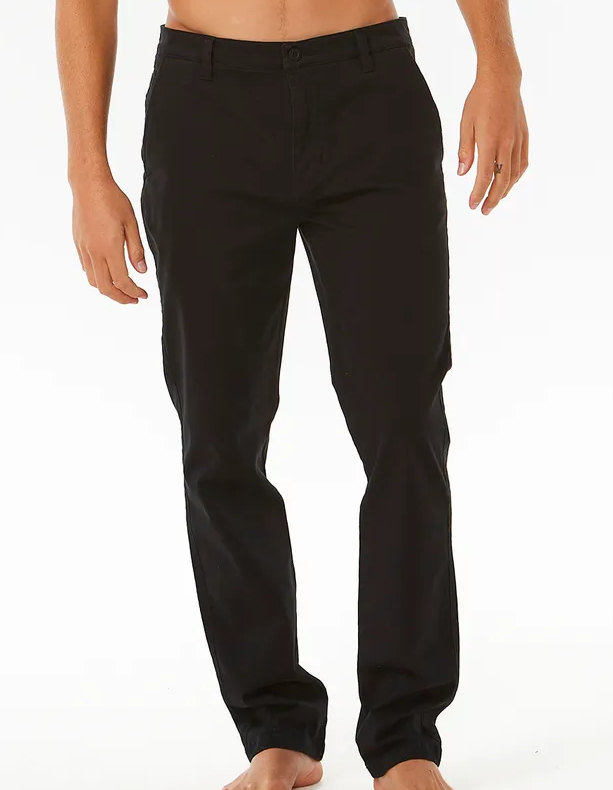 Pantalón Chino Rip Curl Classic Surf - Black