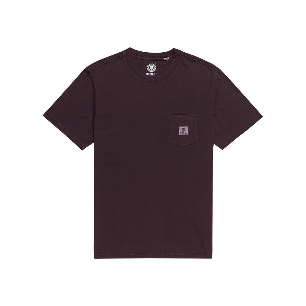 Camiseta Element Basic Pocket - Plum Perfect (PSN0)