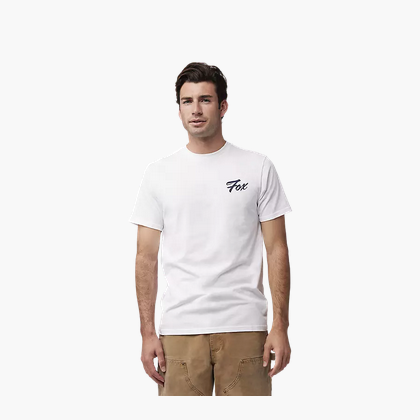 Camiseta Fox Scripted - Optic White (OPT WHT)