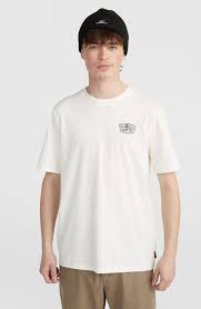 Camiseta O'neill Small Chest Print T-Shirt - White (Snow White)