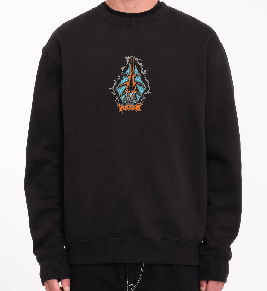 Sudadera Volcom Watanite - Black