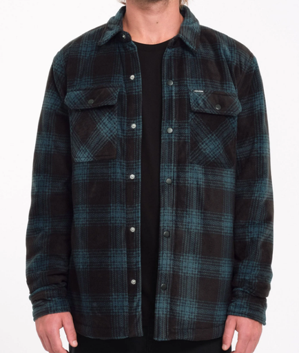 Sobrecamisa Volcom Bowered - Evergreen