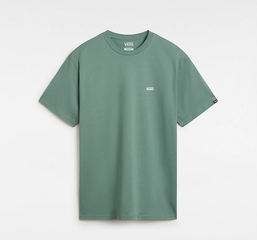 Camiseta Vans Left Chest Logo - Dark Forest