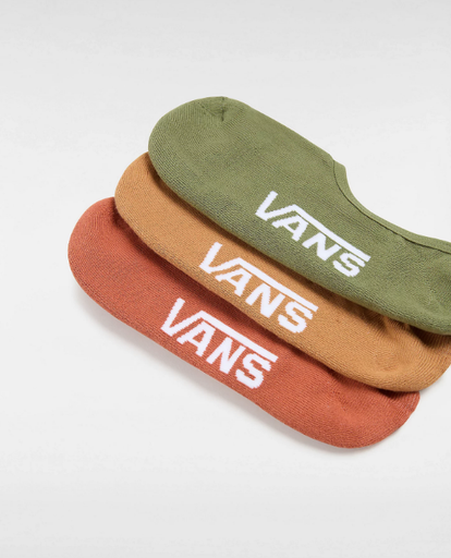 Calcetines Vans Classic No Show - Brown Sugar (3 pares)