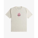 Camiseta RVCA Poppies - Antique White
