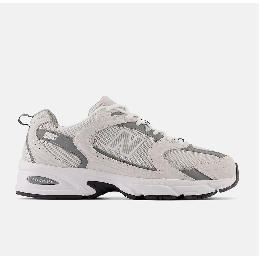 Zapatillas New Balance 530CB - Grey Matter Con Harbor Grey y Silver Metallic