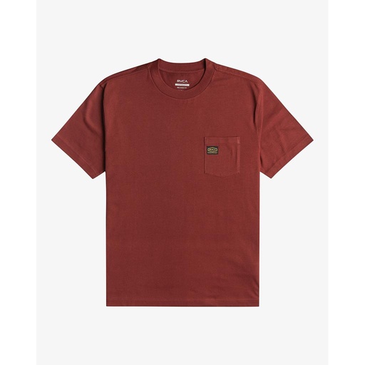 Camiseta RVCA Americana Pocket - Red earth