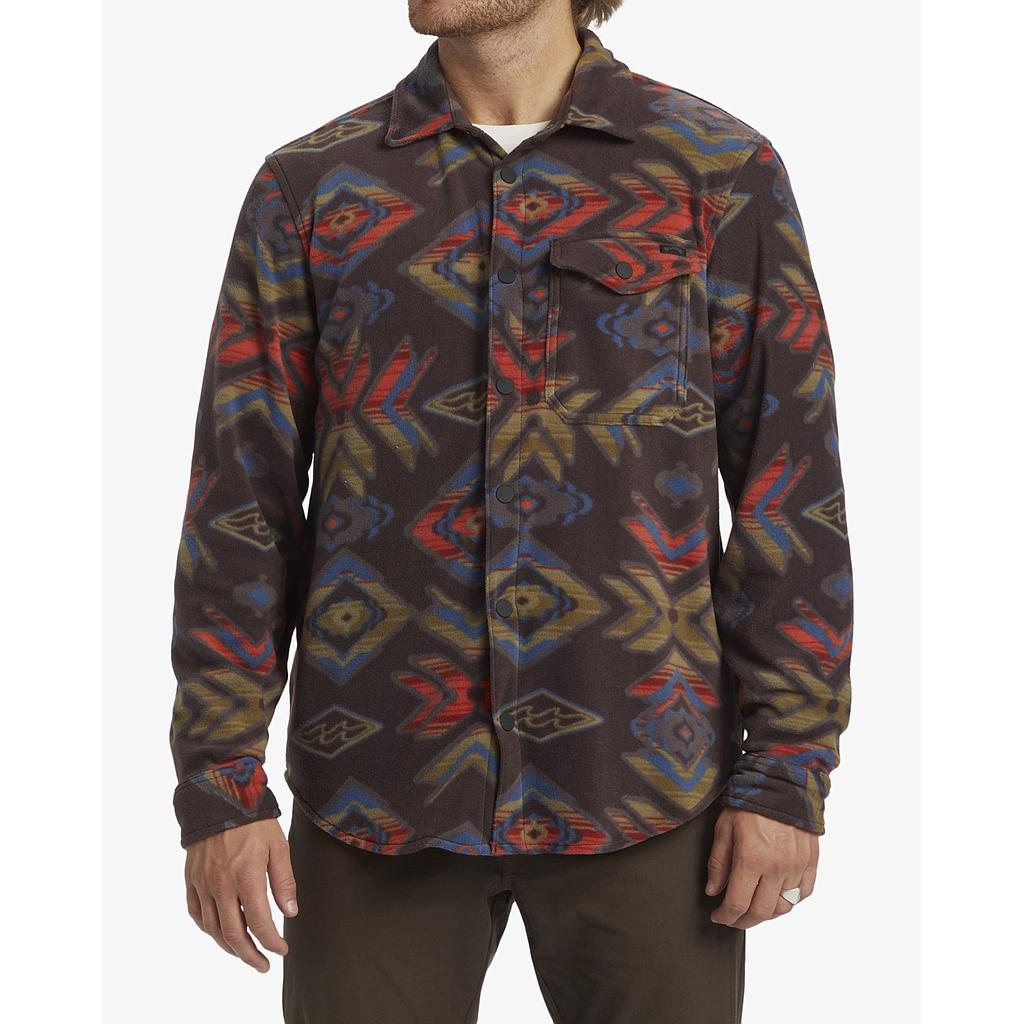 Camisa Franela Billabong Furnace Flannel - Plum (PSN0)