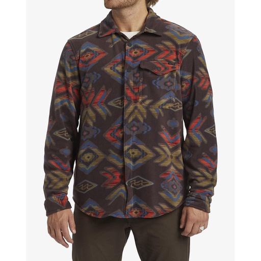 Camisa Franela Billabong Furnace Flannel - Plum (PSN0)