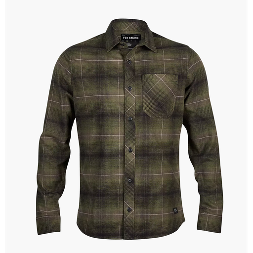 Camisa Fox Source - Olive Green