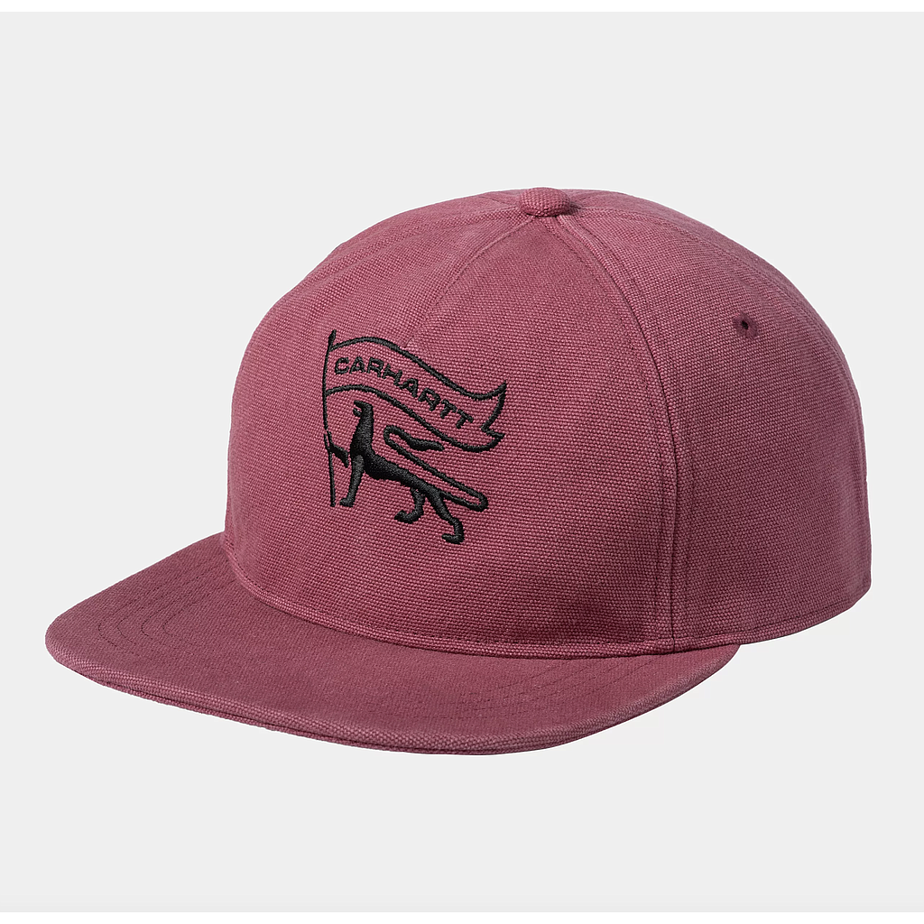 Gorra Carhartt WIP Stamp - Dusty Fuchsia/Black