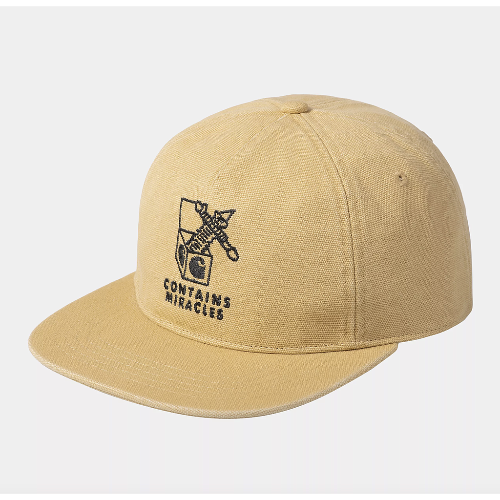 Gorra Carhartt WIP Stamp - Bourbon/Black