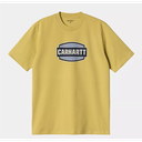 Camiseta Carhartt WIP Press Script - Golden Olive
