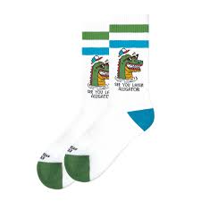 Clacetines American Socks See You Later - Mid High