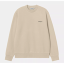 Sudadera Carhartt WIP Script Embroidery - Wall/Black