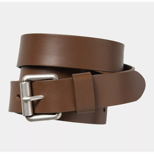Cinturón Carhartt WIP Ryan - Cognac/Silver