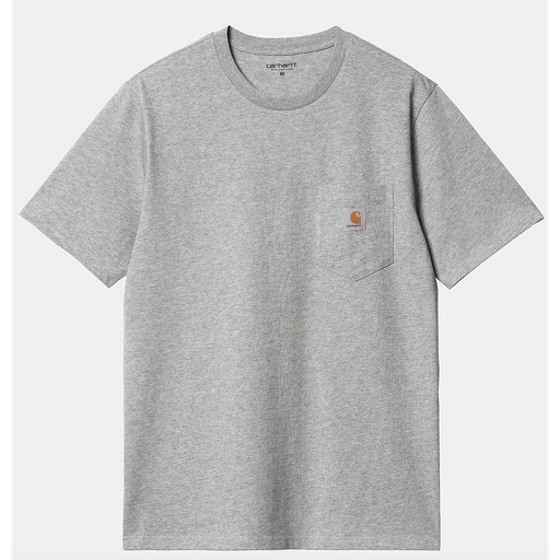 Camiseta Carhartt WIP Pocket - Grey Heather