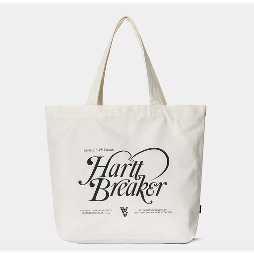 Bolso Carhartt Wip Canvas Graphic Tote - Harttbreaker Print/Wax