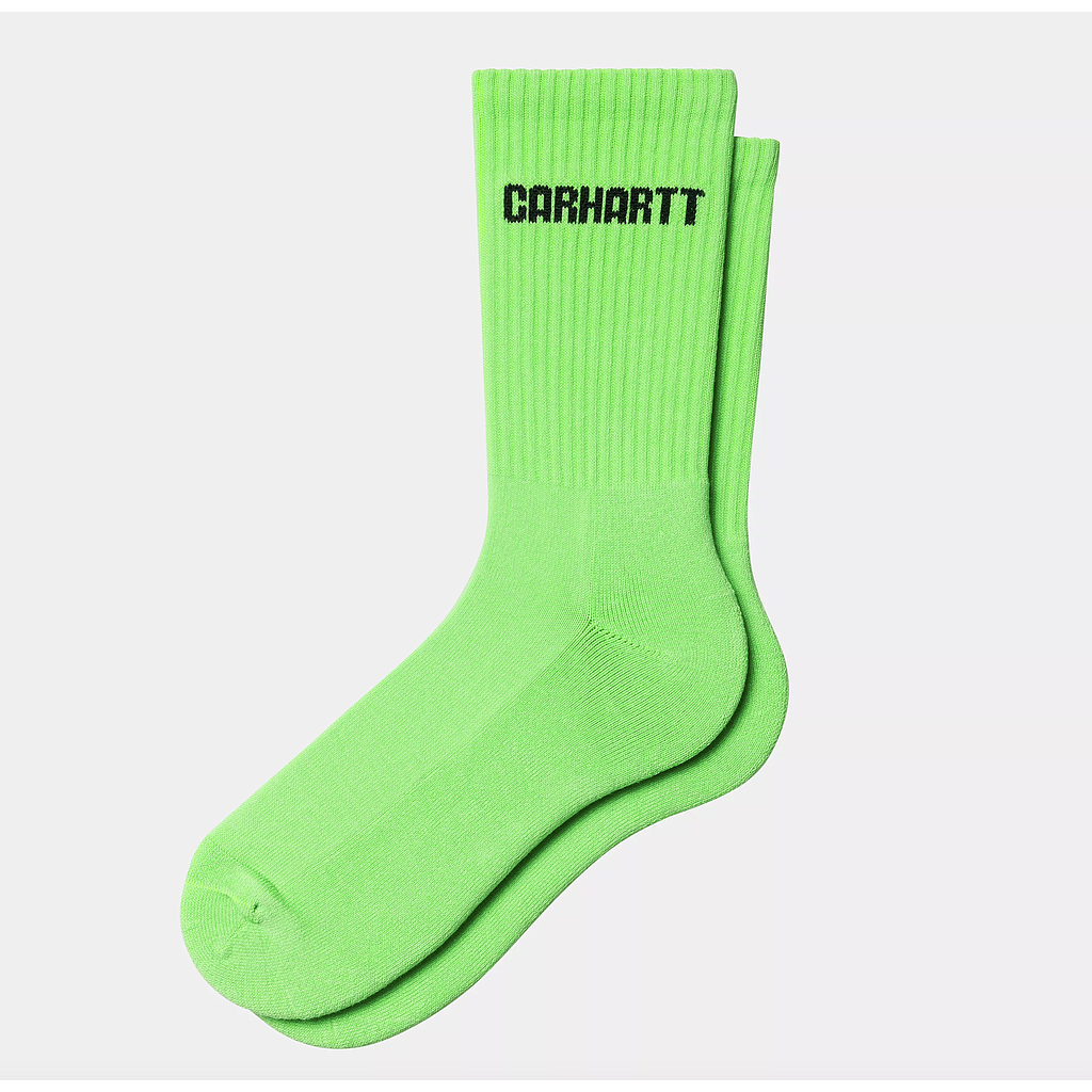 Calcetines Carhartt WIP Industry - Lumo Green/Black