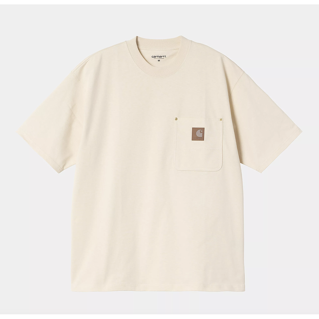 Camiseta Carhartt WIP Eldon Pocket - Natural