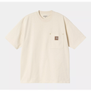Camiseta Carhartt WIP Eldon Pocket - Natural