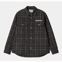 Sobrecamisa Carhartt WIP Runaway Millett - Millet Check, Black/Wax
